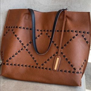 13-14 inch Women Leather Laptop Tote Bag
